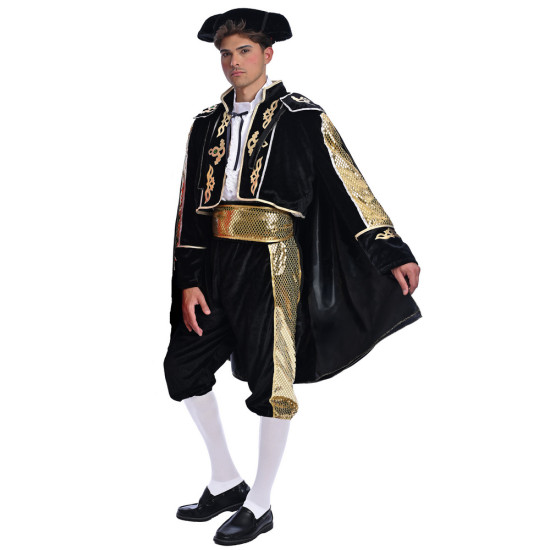 MEN’S MATADOR COSTUME BLACK VELVET