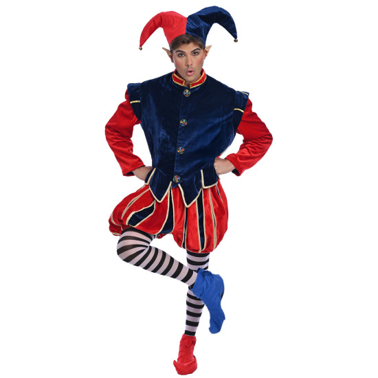 Costume Elf Red - Blue