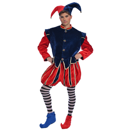 Costume Elf Red - Blue