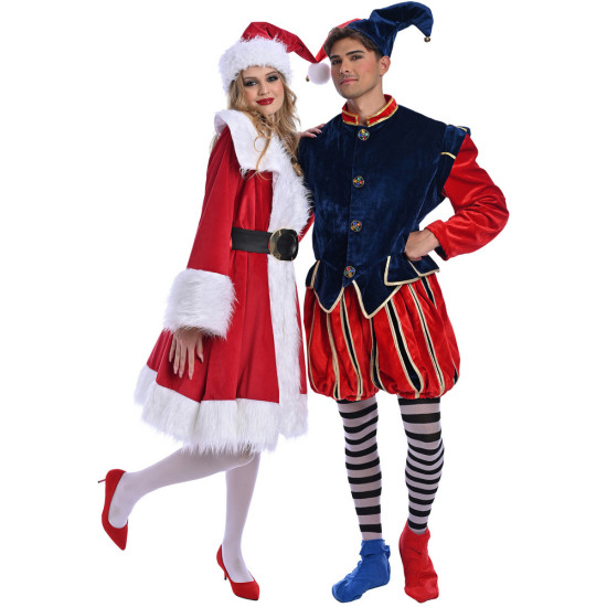 Costume Elf Red - Blue