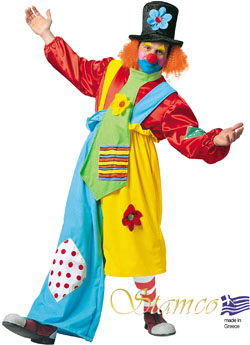 Costume Clown With Tie