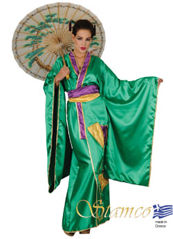 Costume Kimono Green